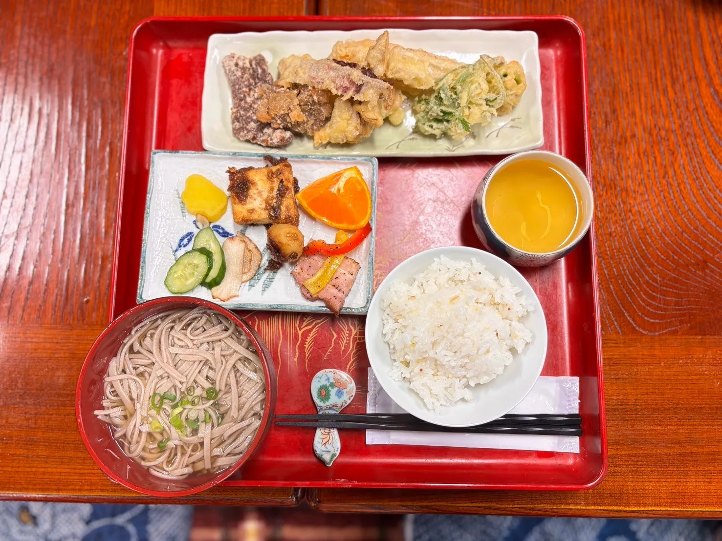 手ぶらOK！初心者でも楽しめる！徳島・祖谷の伝統そば打ち体験と旬の